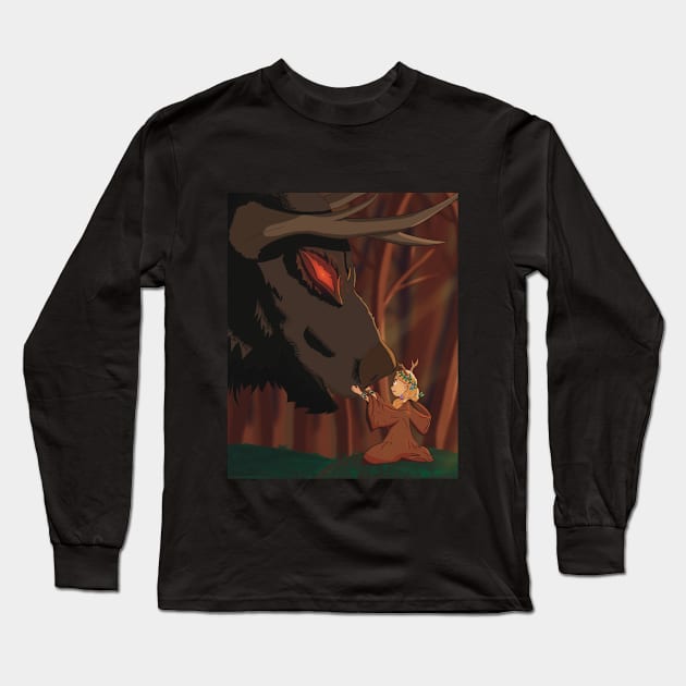 Meet a demon (Bies) Long Sleeve T-Shirt by FuntasticTales